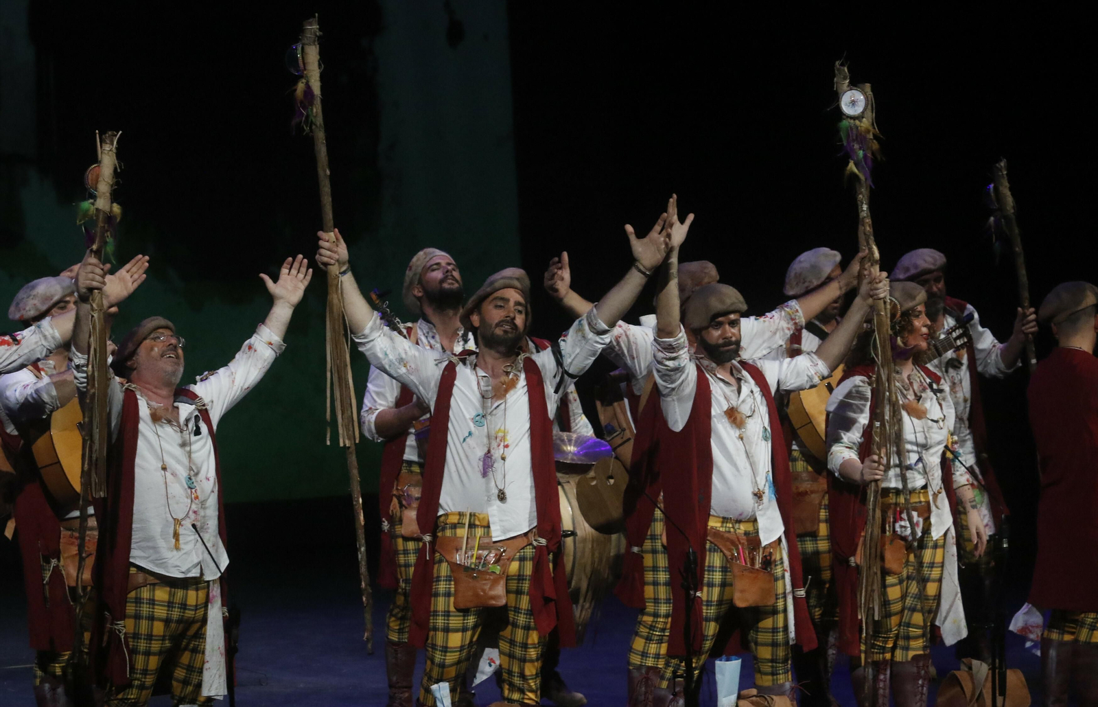La primera sesión de preliminares del Concurso del Carnaval de Córdoba, en fotos