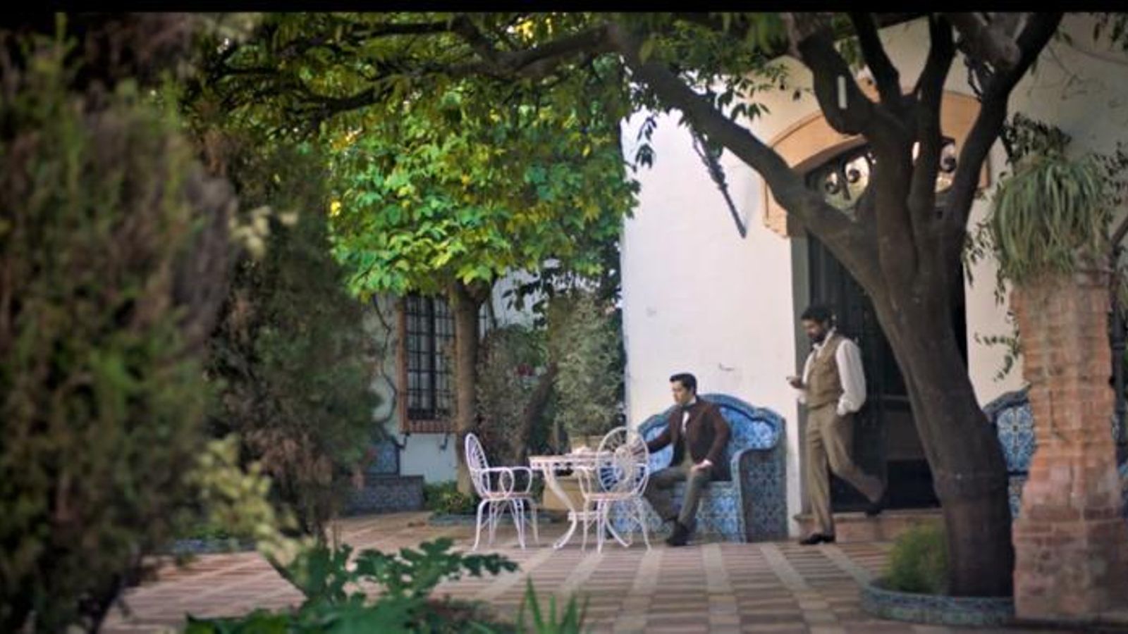 Palacio Virrey Laserna, en una escena de La Templanza.
