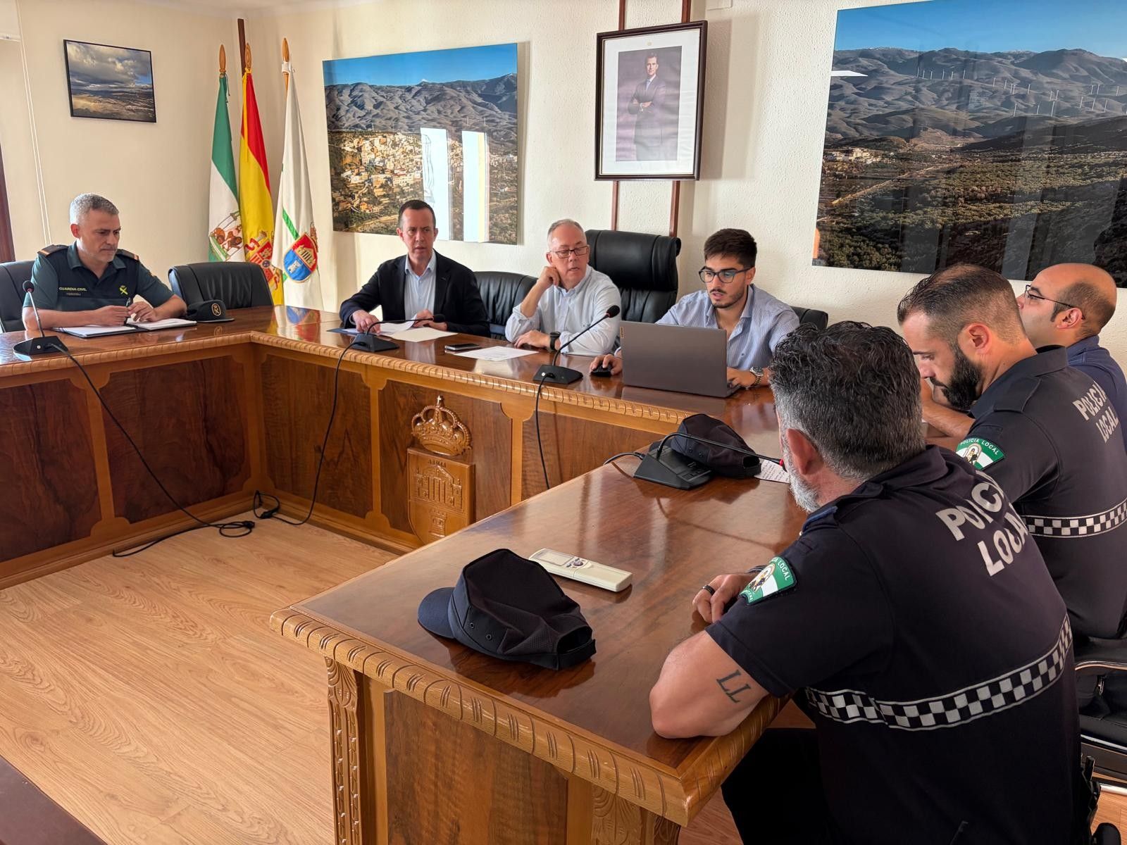 Abla reforzará la presencia policial con operativos conjuntos de Guardia Civil y Policía Local
