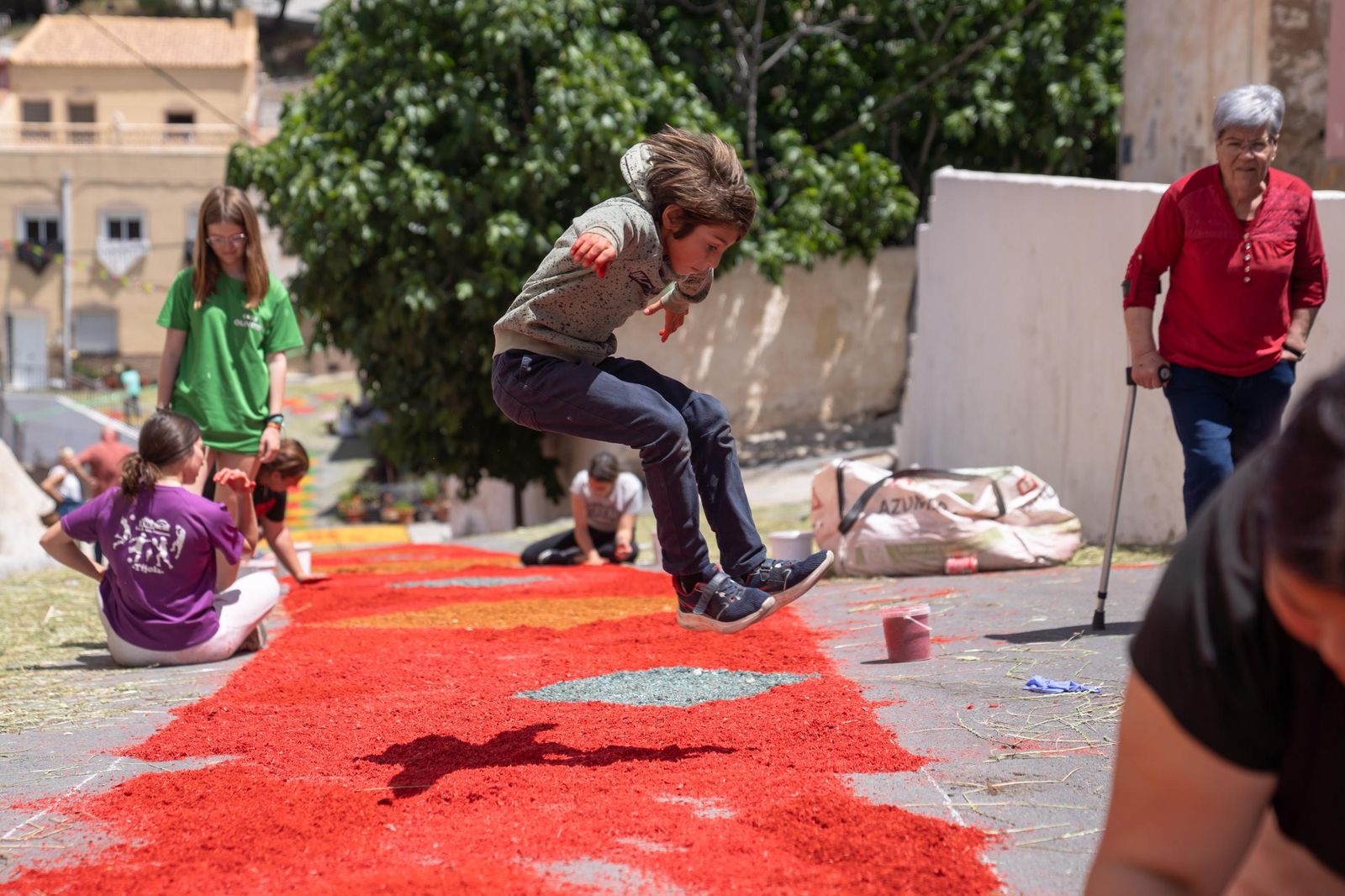 Festividad por la Virgen de Fátima en Tíjola, en imágenes