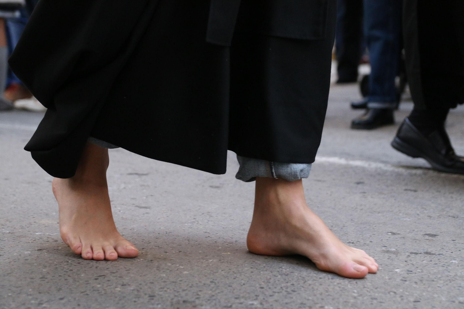 La procesión de Soledad de Almería, en imágenes