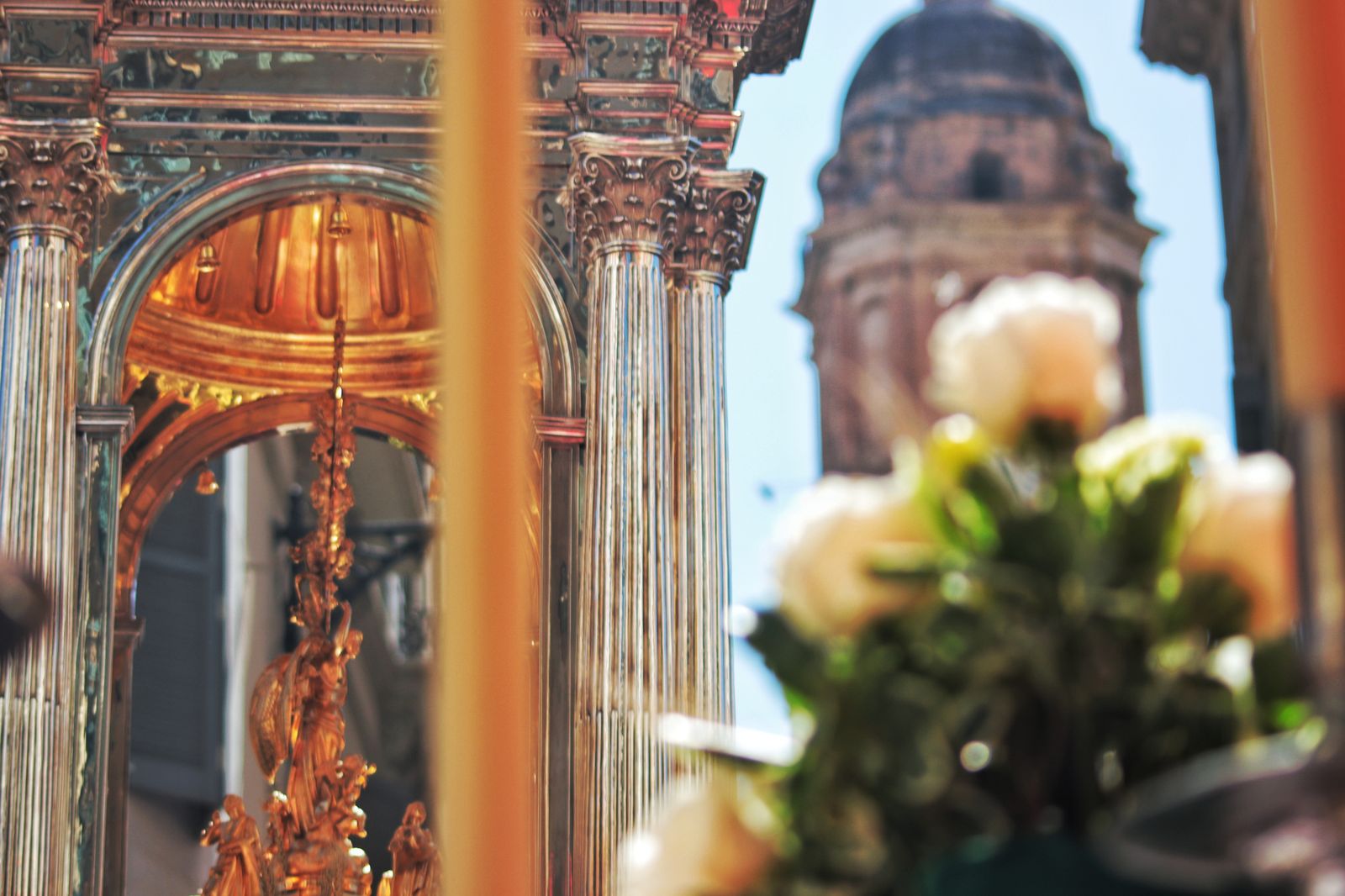 La imágenes de la procesión del Corpus Christi este domingo en Málaga