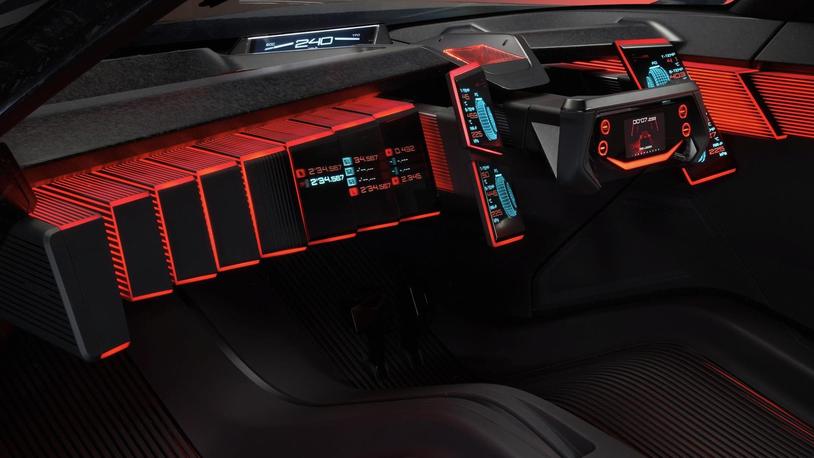 En el desarrollo del interior Nissan ha colaborado con la empresa de videojuegos que tiene en su portfolio algunos como el Gran Turismo.