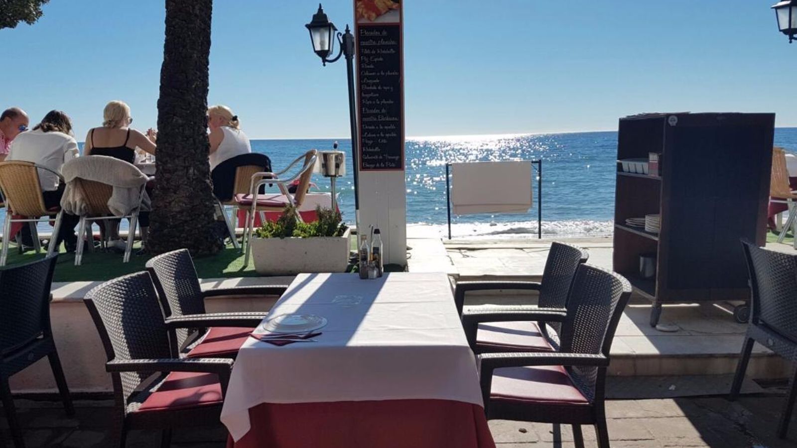 Restaurante Playa Europa en Marbella