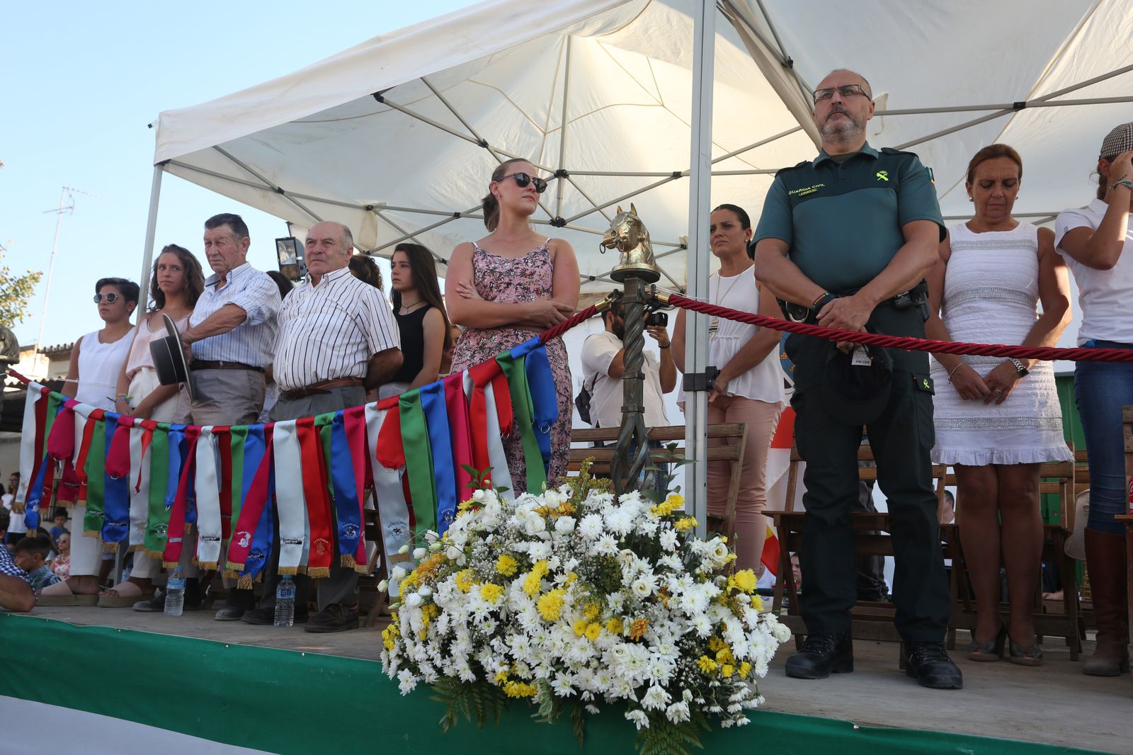 Las imágenes de la carrera de cintas a caballo
