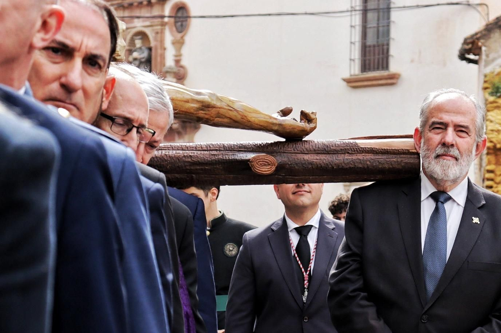 Los traslados de la Sangre y la Piedad de la Semana Santa de Málaga 2025, en imágenes