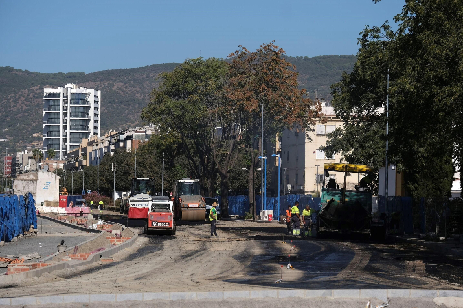 Las obras de la avenida de Trassierra, en imágenes