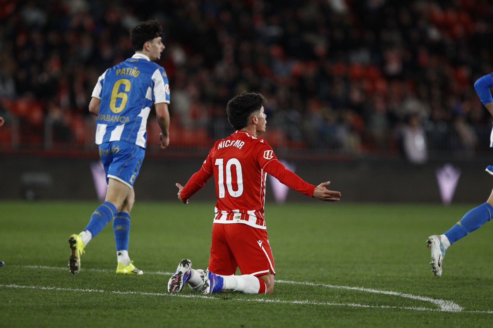 Las fotos del partido U.D. Almería - Deportivo de La Coruña