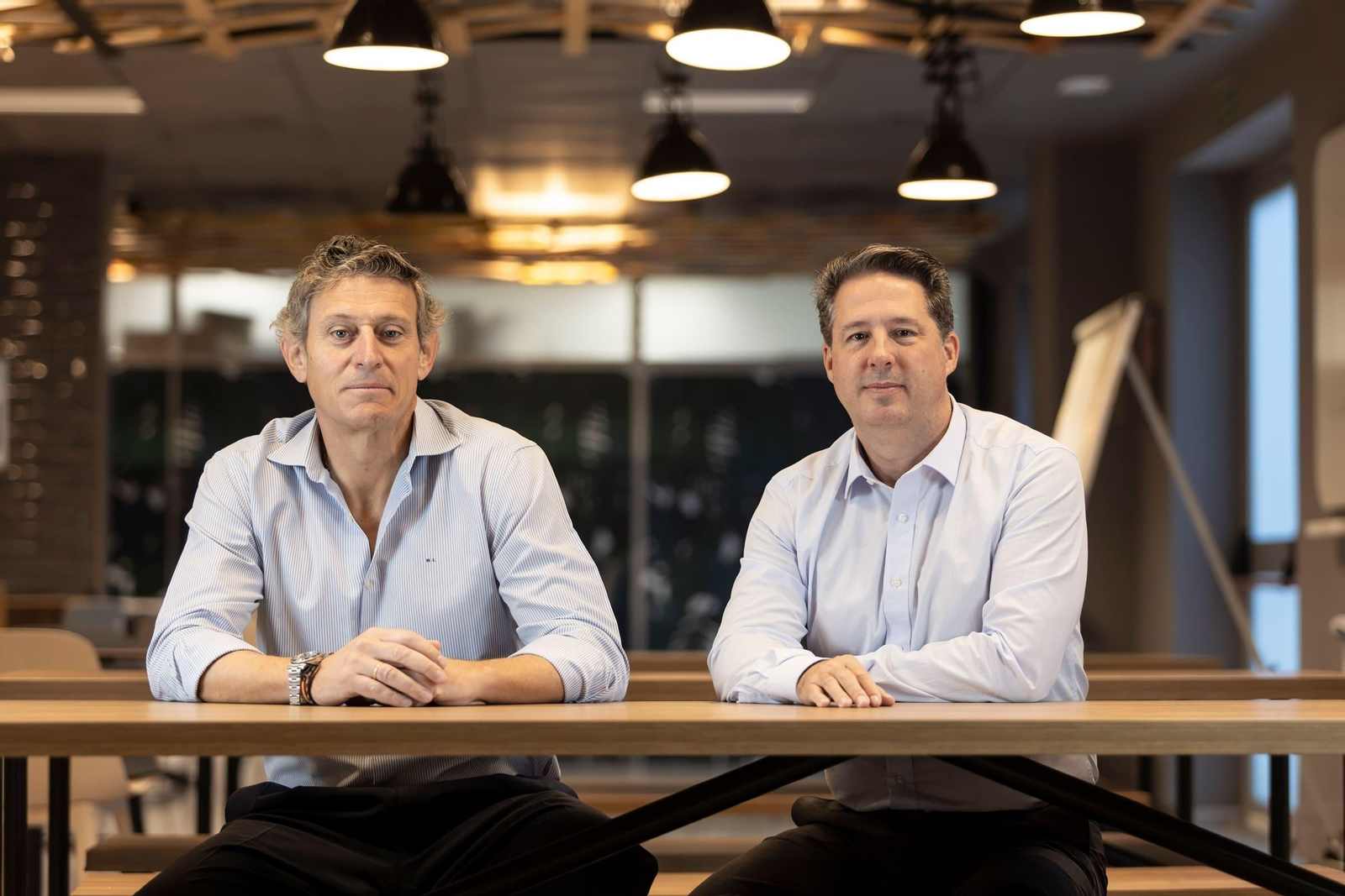 Manuel Losada y Conrado Espi.