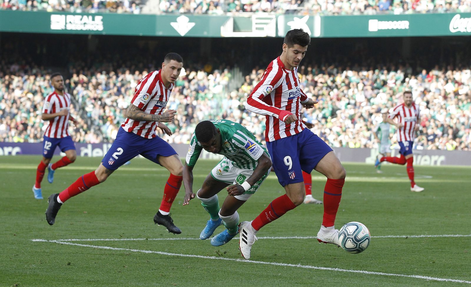 Las imágenes del Betis-atlético de Madrid