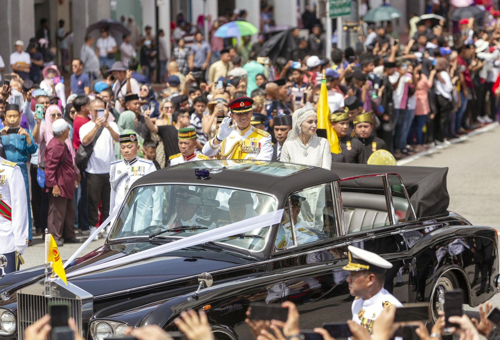 La boda real del sultanato de Brunei en imágenes