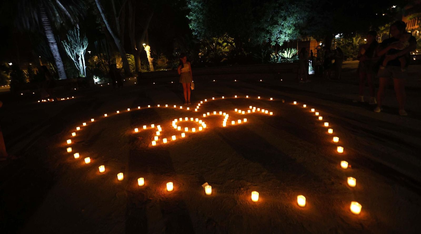 Fotos de la Noche de las Velas en Algeciras
