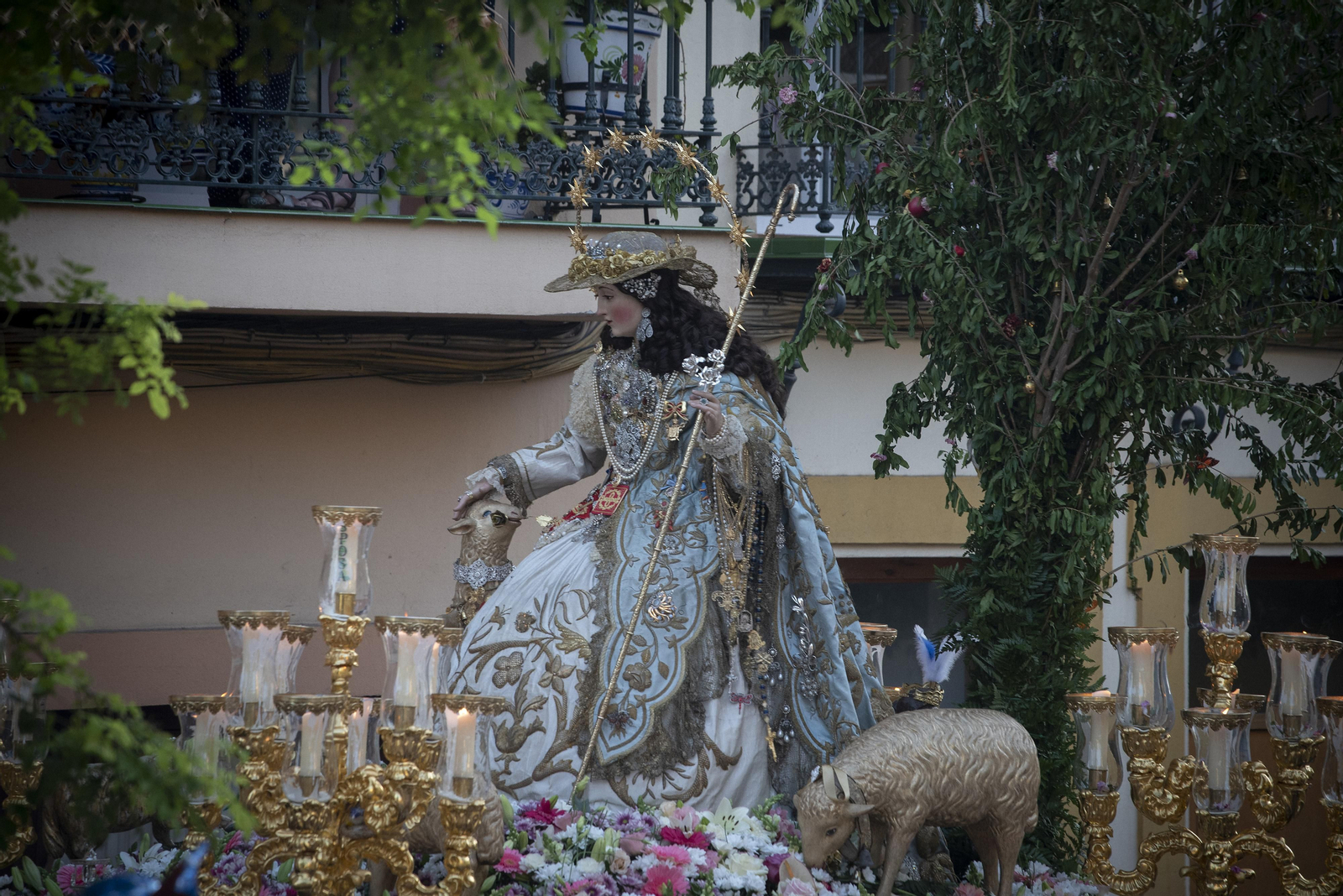 La procesión de la Pastora, en imágenes. La primera después de la pandemia