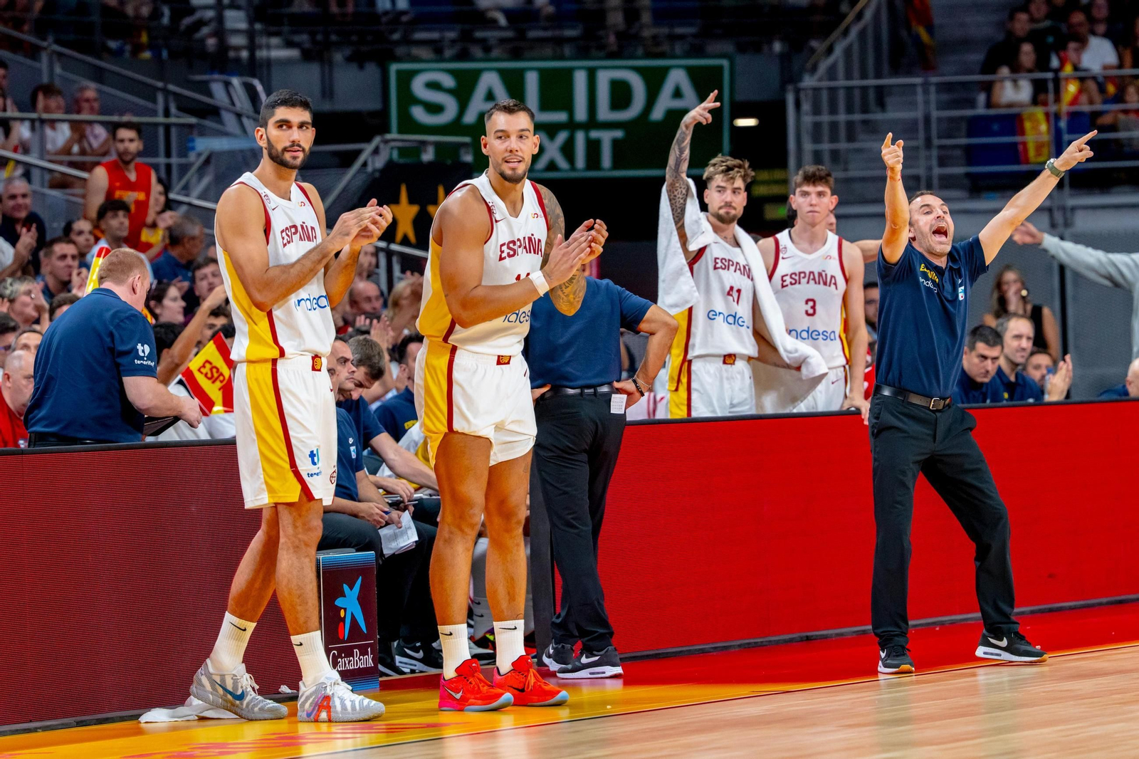 Las mejores fotos del España-Alemania de baloncesto