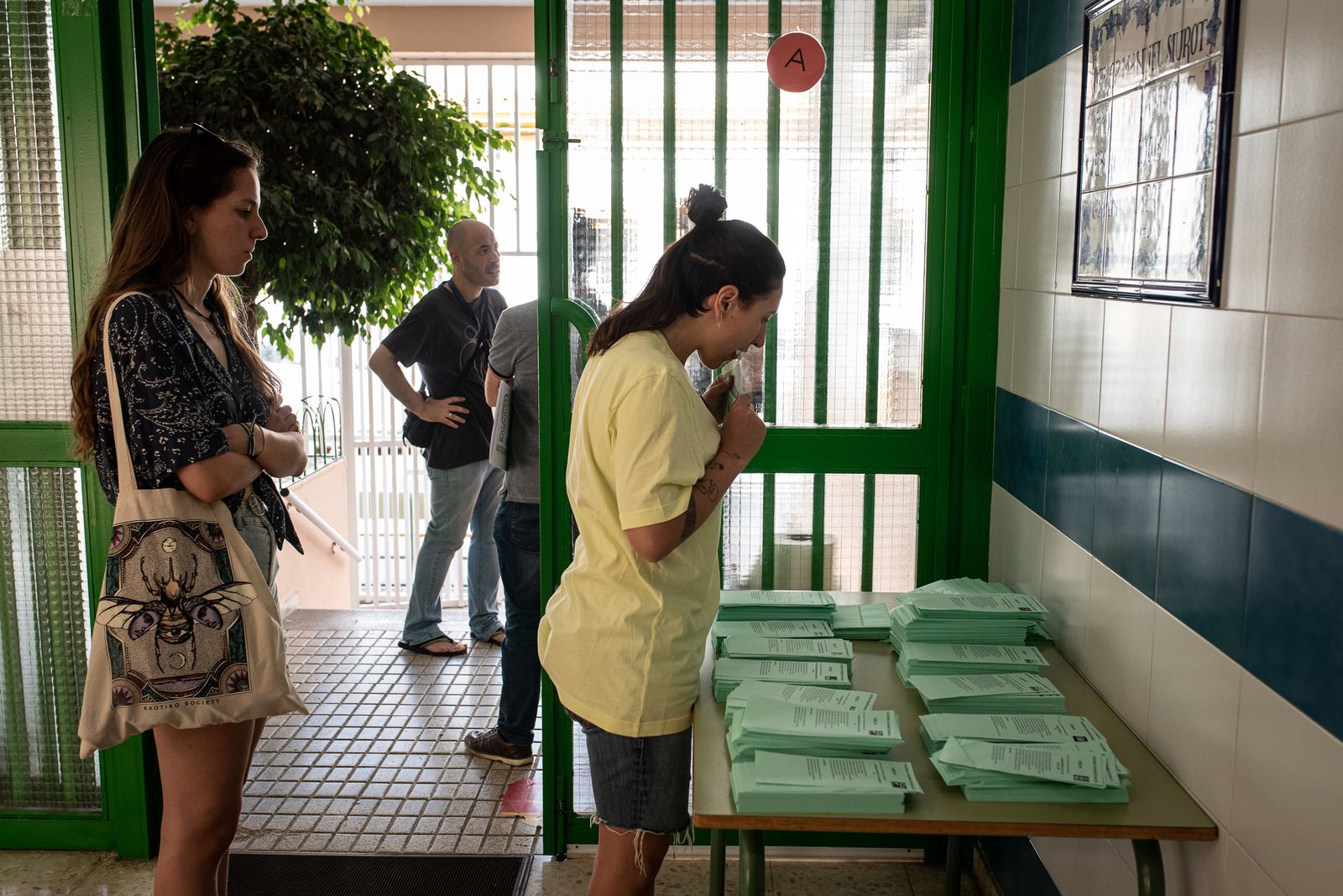 Imágenes de la jornada electoral en Huelva