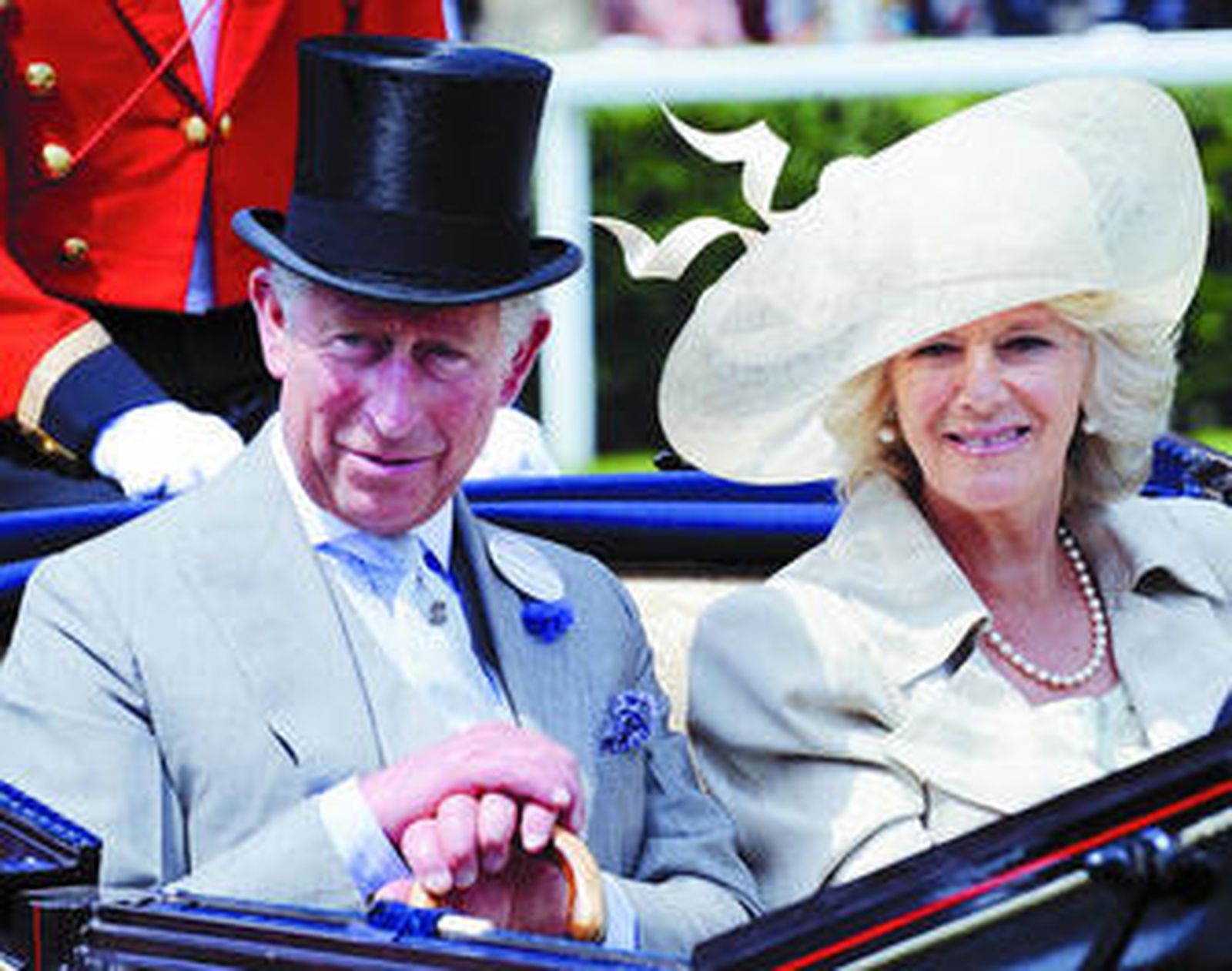 El príncipe Carlos de Inglaterra y la duquesa de Cornualles.