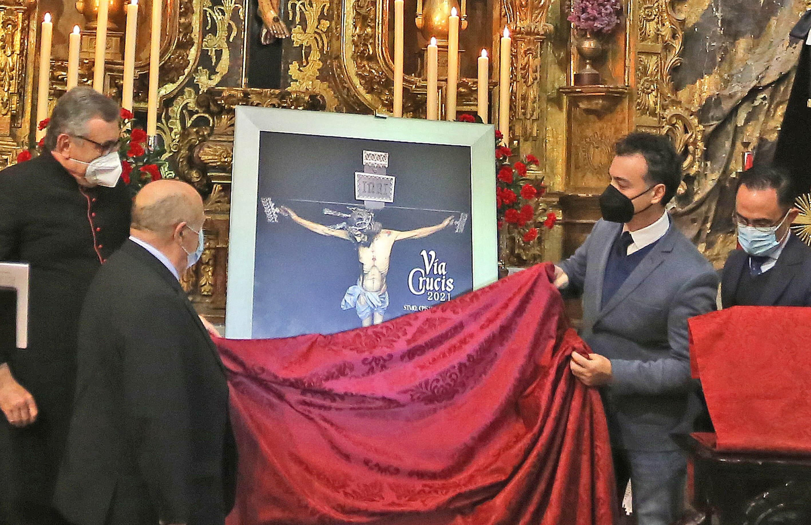 Presentación del cartel del Vía Crucis de las Hermandades de Jerez