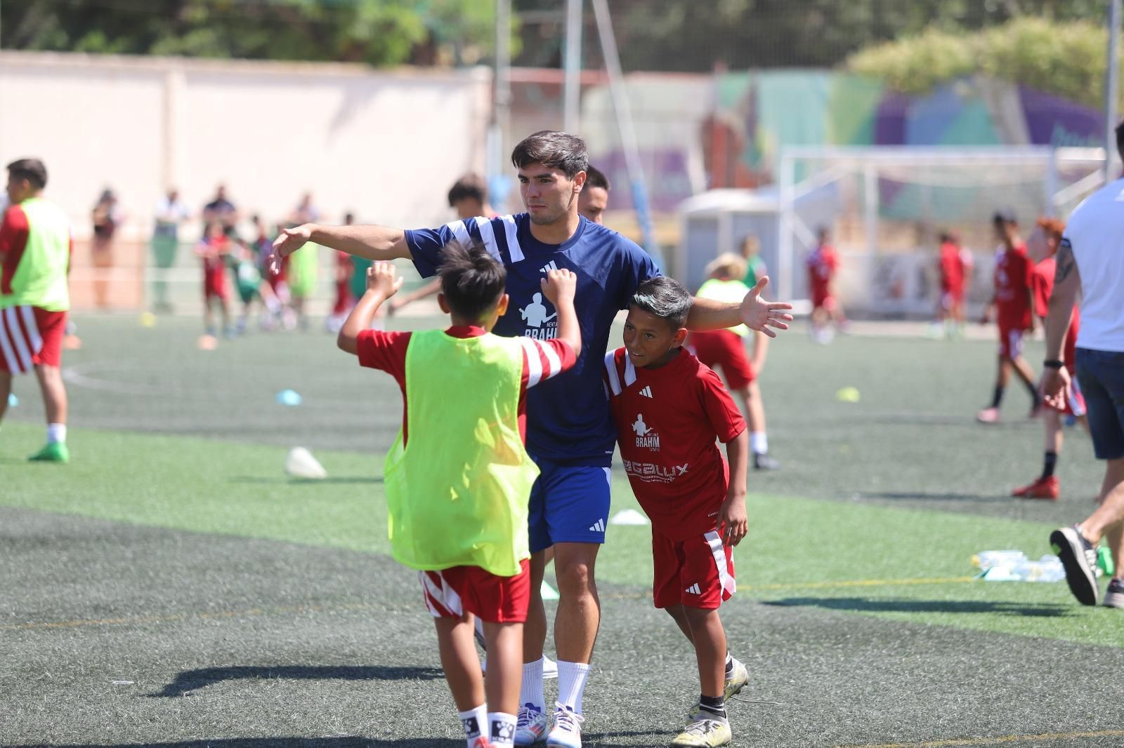 La visita de Brahim a su campus, en fotos