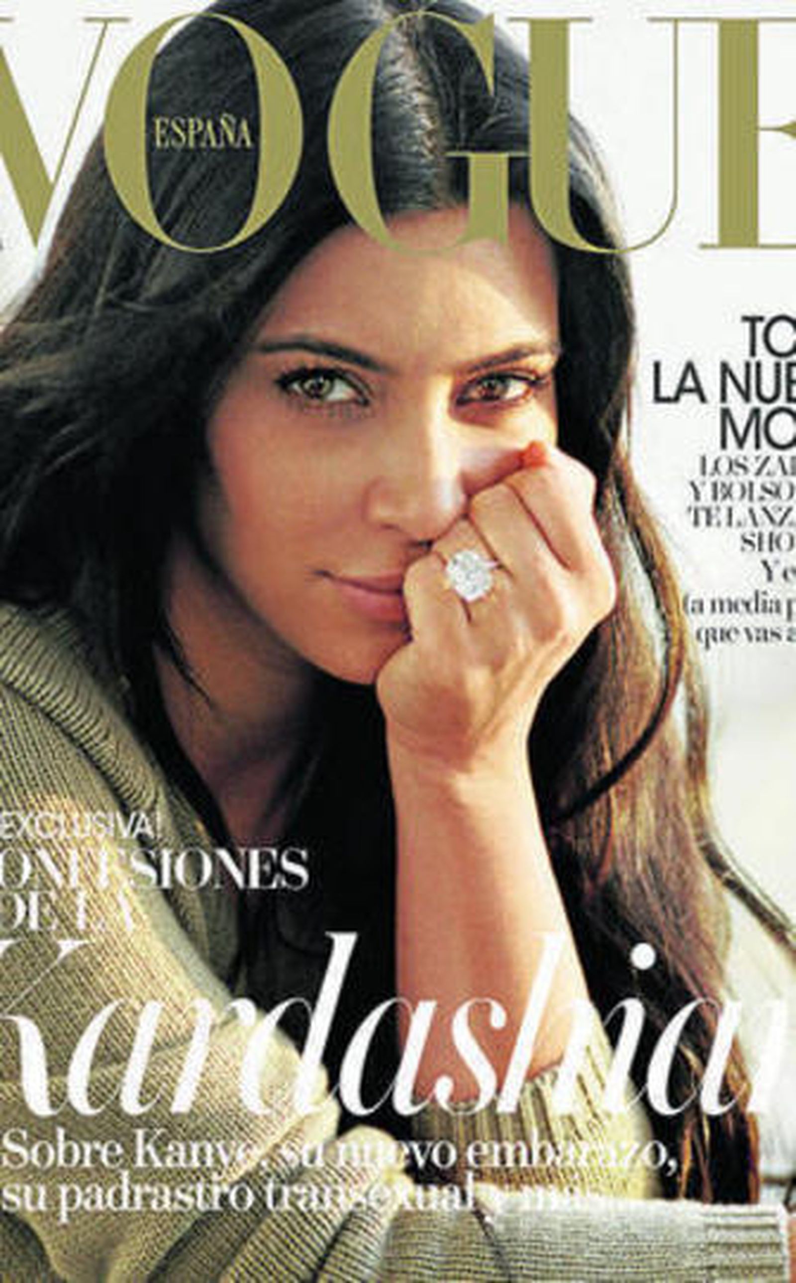 Kim Kardashian será la portada de Vogue del mes de agosto.