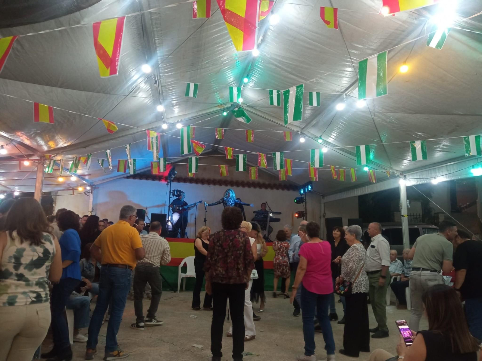 Momento de las fiestas.