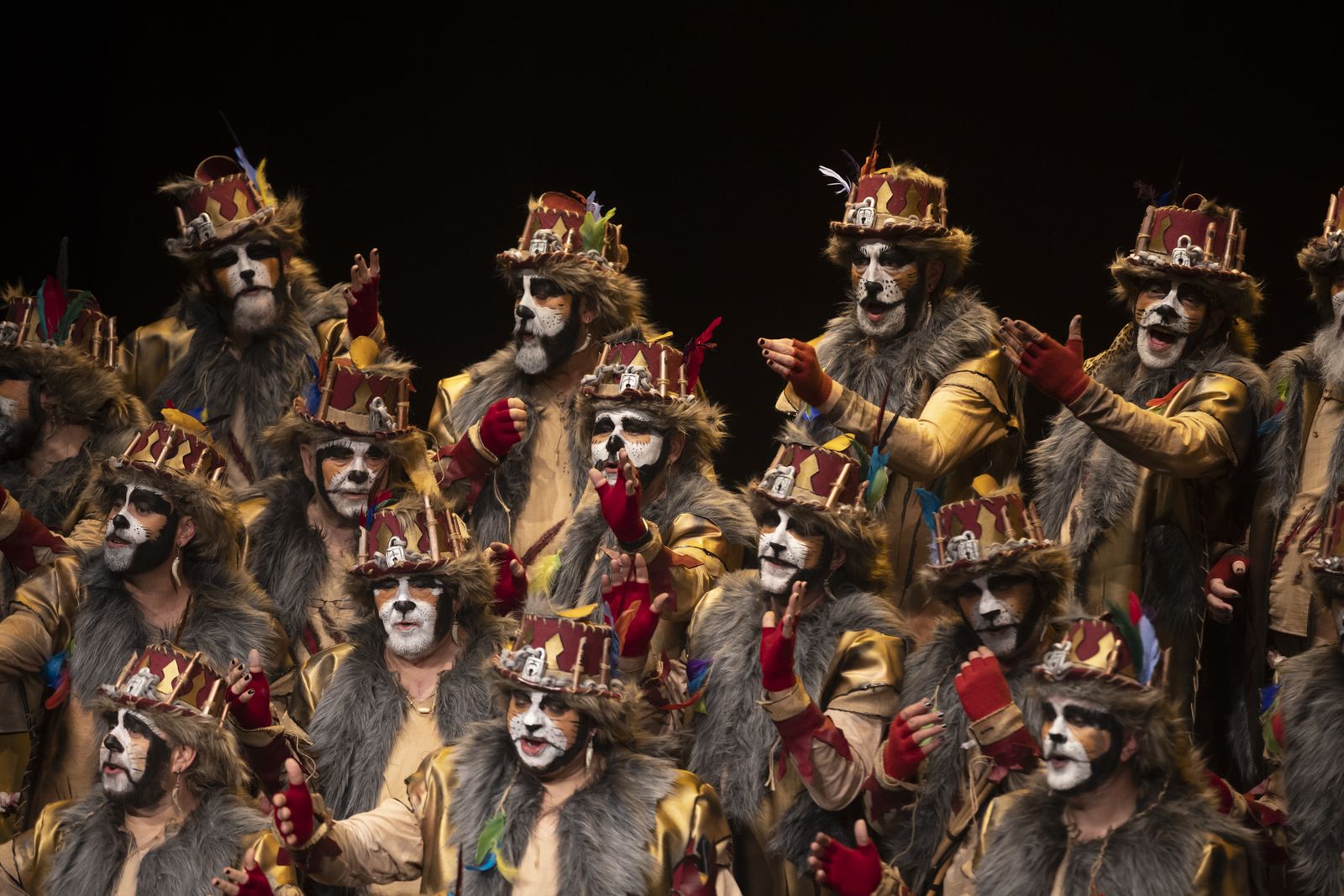 La última jornada de semifinales del Carnaval de Huelva, en imágenes