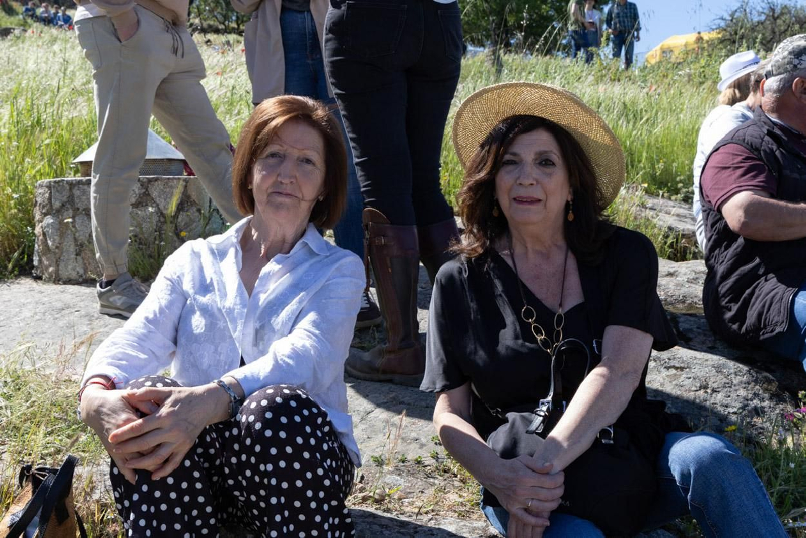 Miles de romeros acuden al encuentro de la Virgen de la Cabeza en su romería