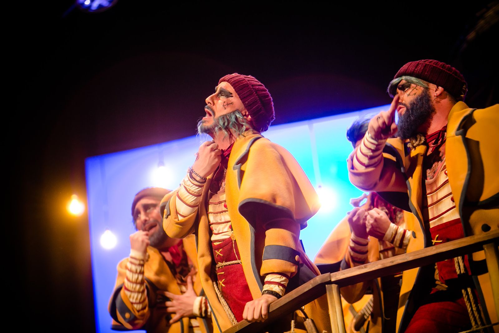 Comparsa "Los luceros".