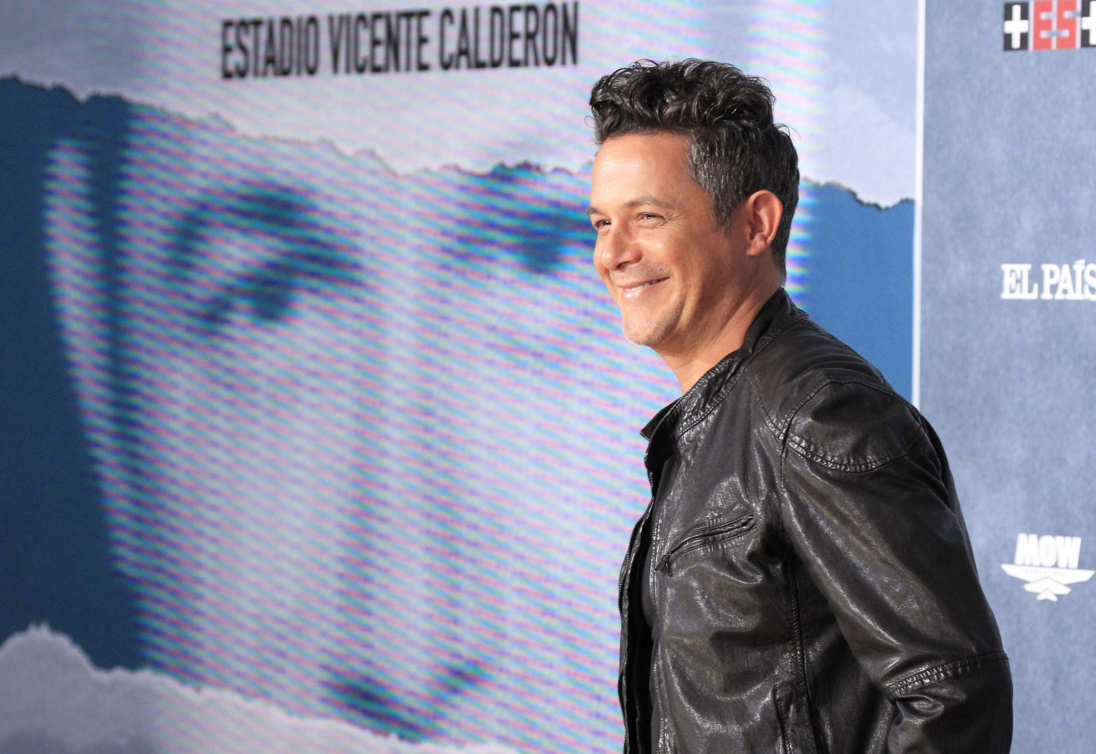 Alejandro Sanz, durante la presentación del concierto.
