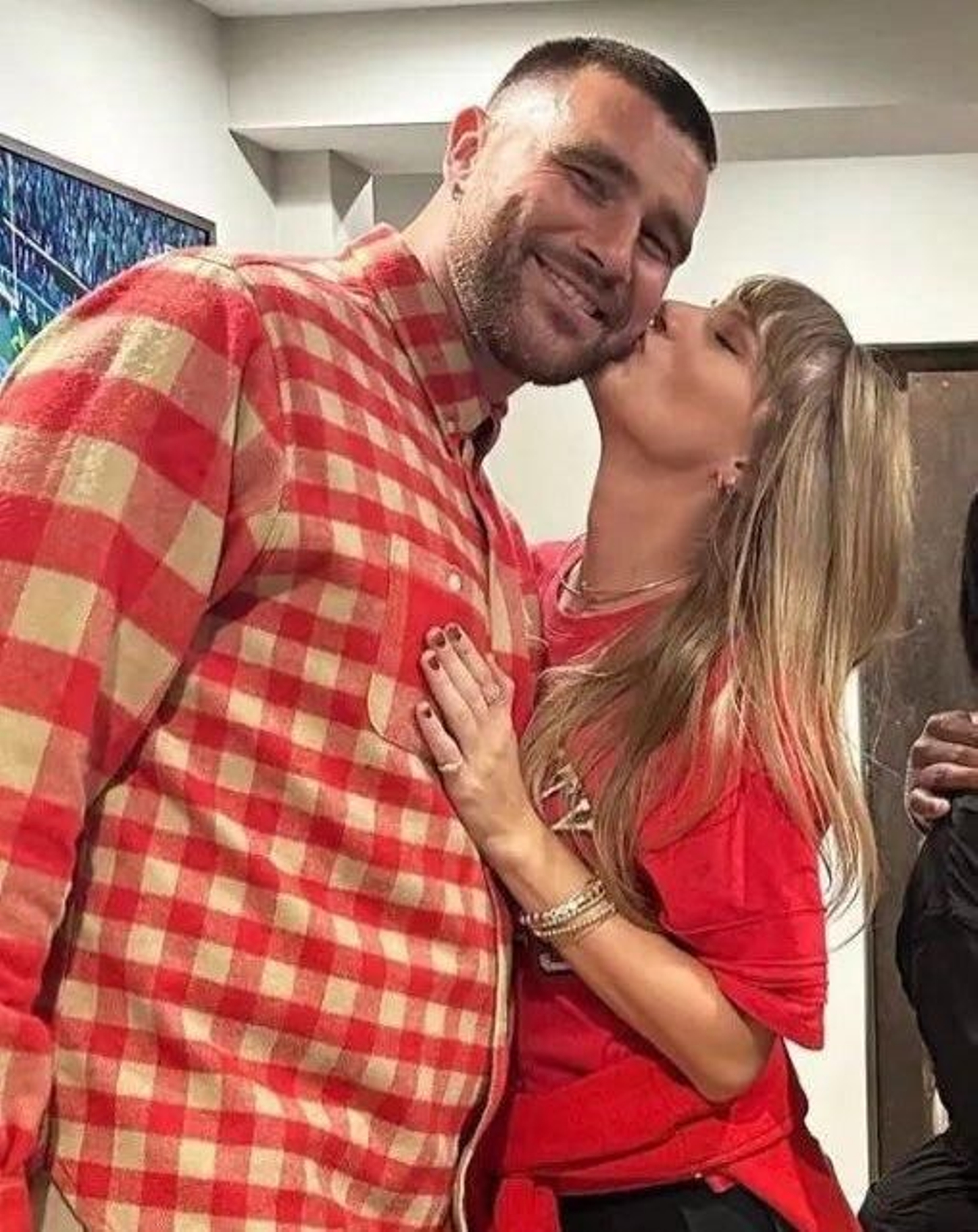 Travis Kelce y su amor, Taylor Swift
