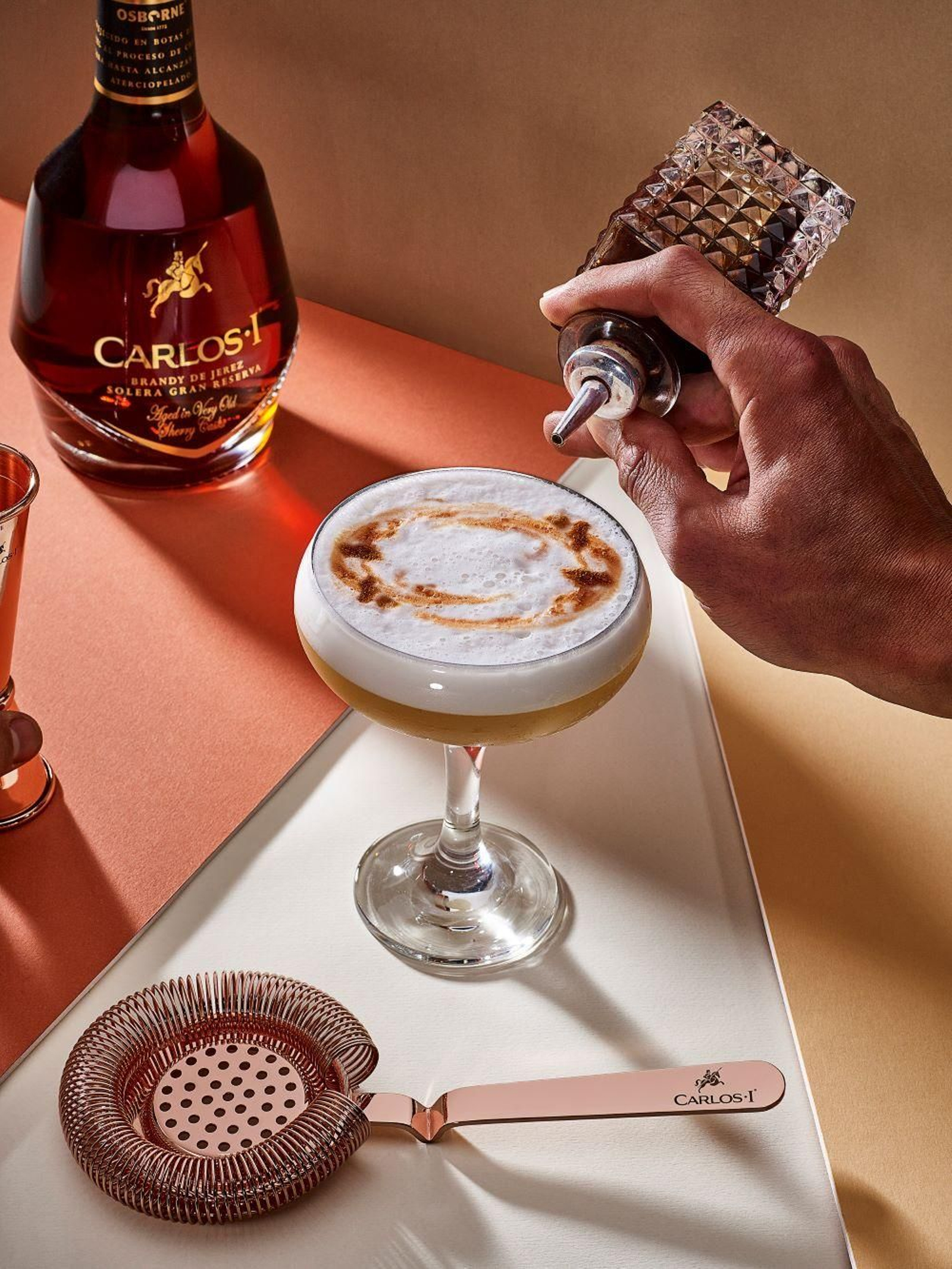 Cóctel Carlos Sour Cóctel Carlos Sour