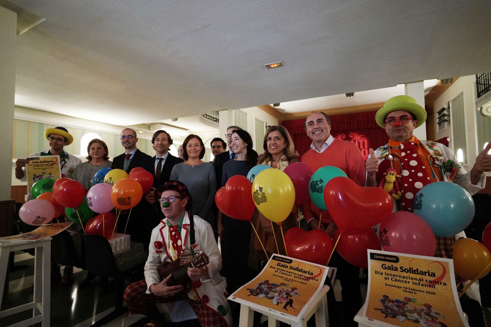 Presentación de la gala solidaria con motivo del Día Internacional contra el Cáncer Infantil
