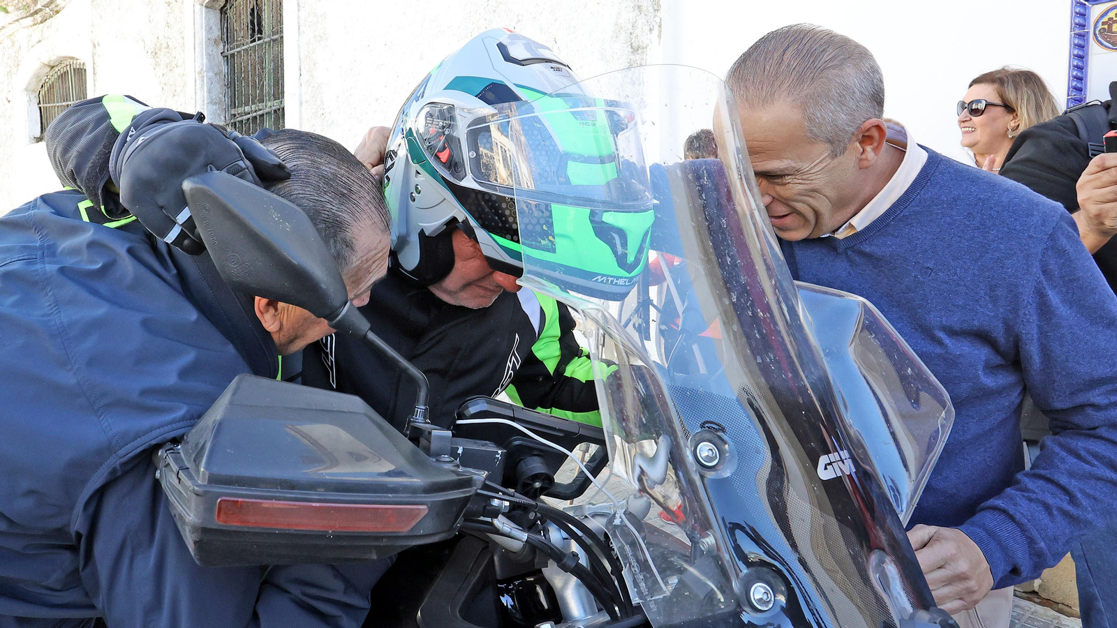 Prudencio Macías, motero enfermo de Esclerosis Múltiple que ha dado la vuelta a España en moto desde Jerez