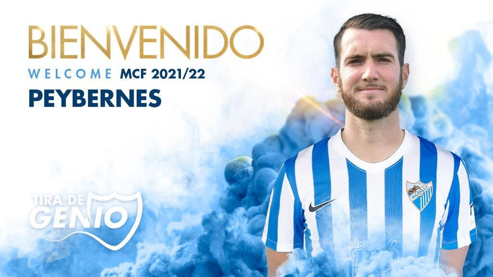 Ell Málaga CF anuncia el fichaje de Peybernes. Ell Málaga CF anuncia el fichaje de Peybernes.