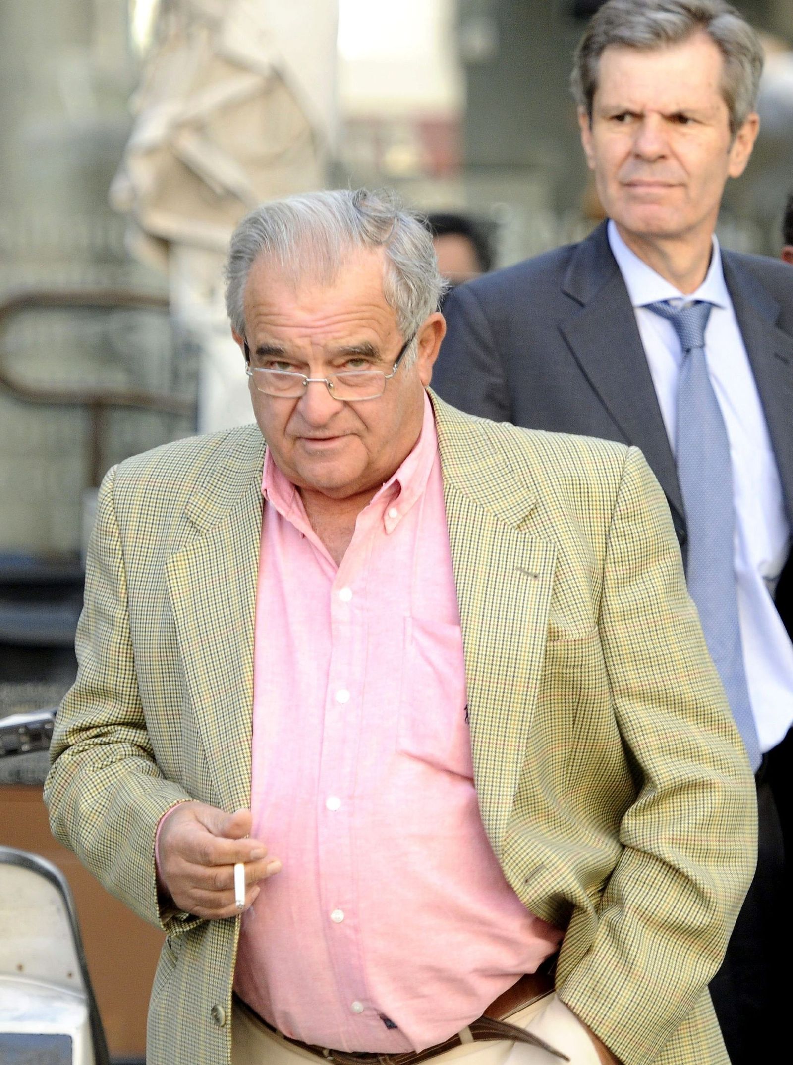 Ángel Rodríguez de la Borbolla, en los juzgados de Sevilla.