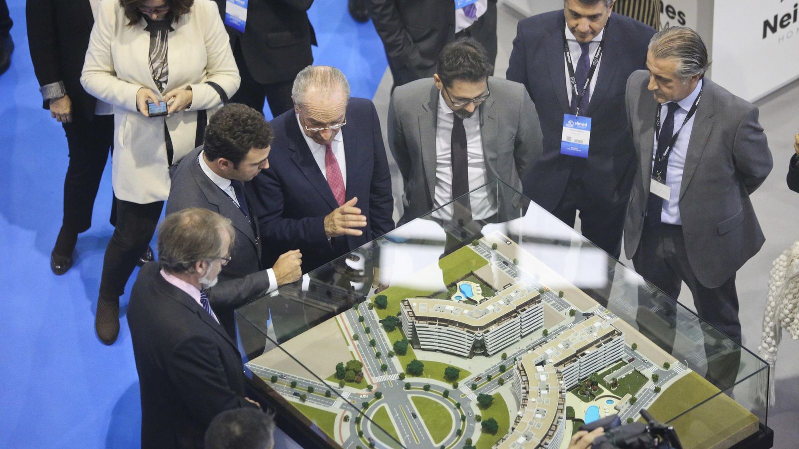 De la Torre, ayer, en el Simed.