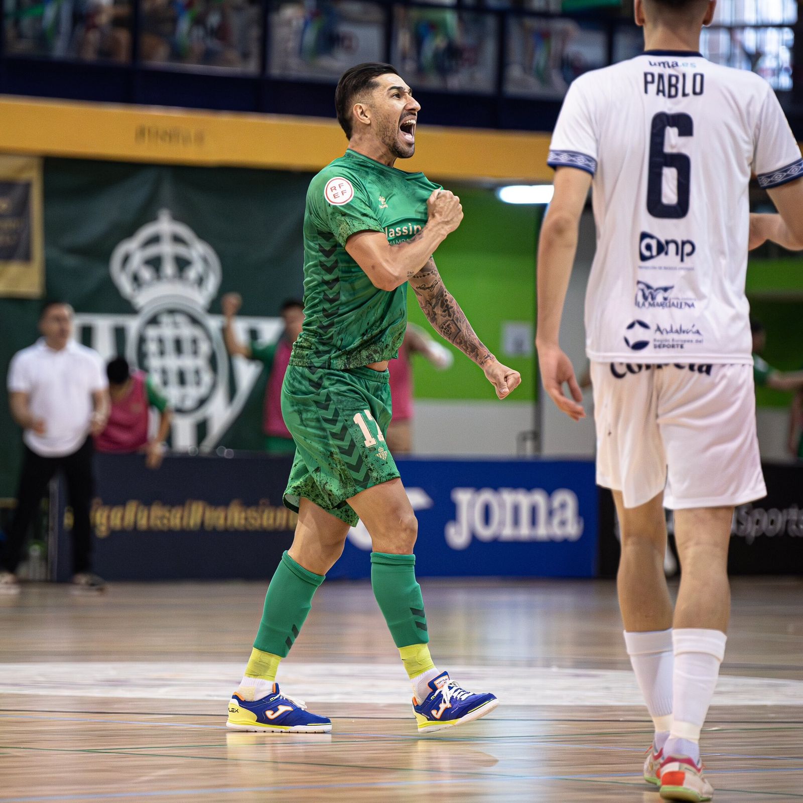 El bético Fernando Drasler.