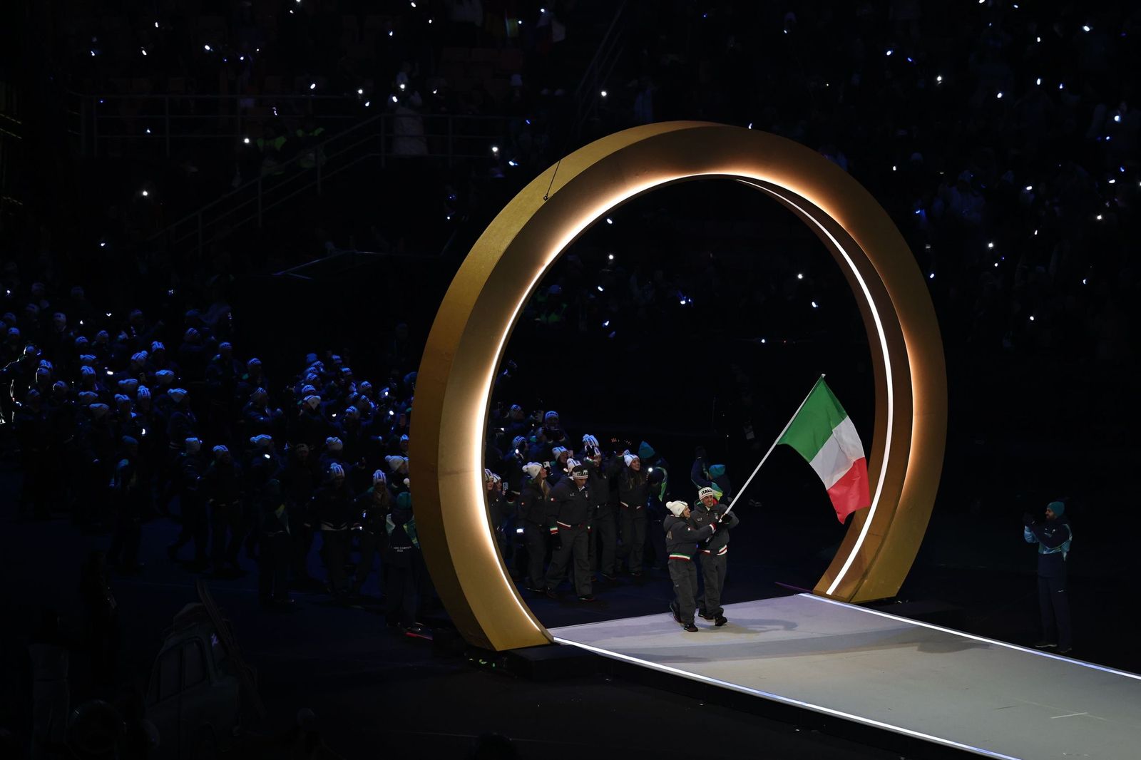 Las fotos de la inauguración de los Juegos Olímpicos de invierno de 2026