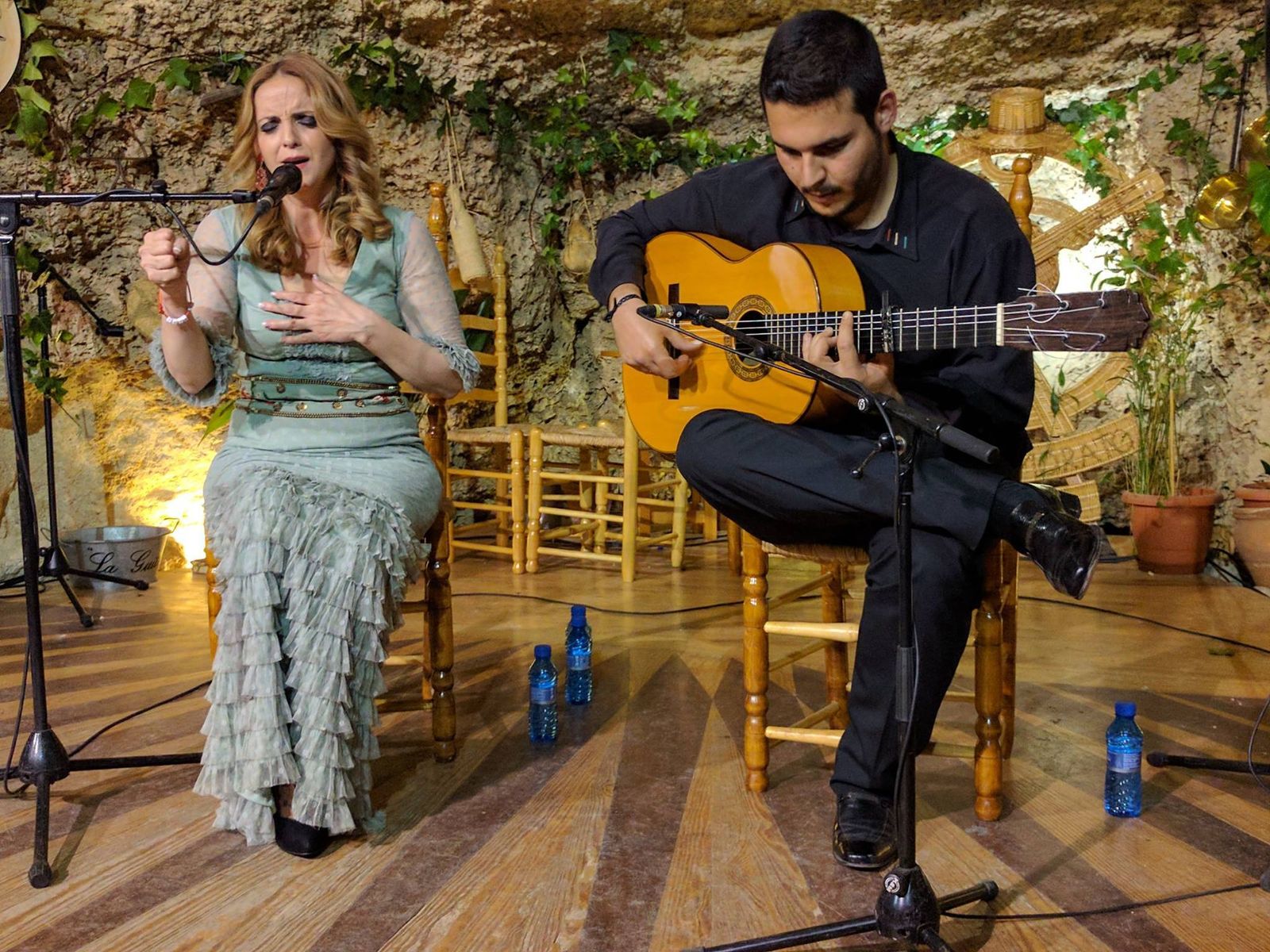 Rocío Zamora junto a Antonio de Quero