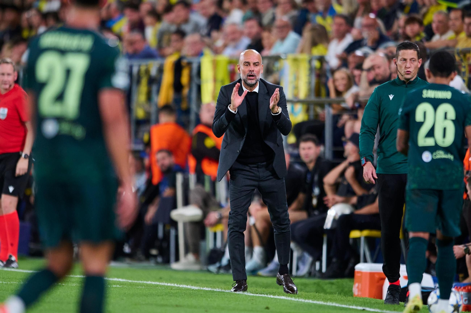 Las fotos del Villarreal-Manchester City