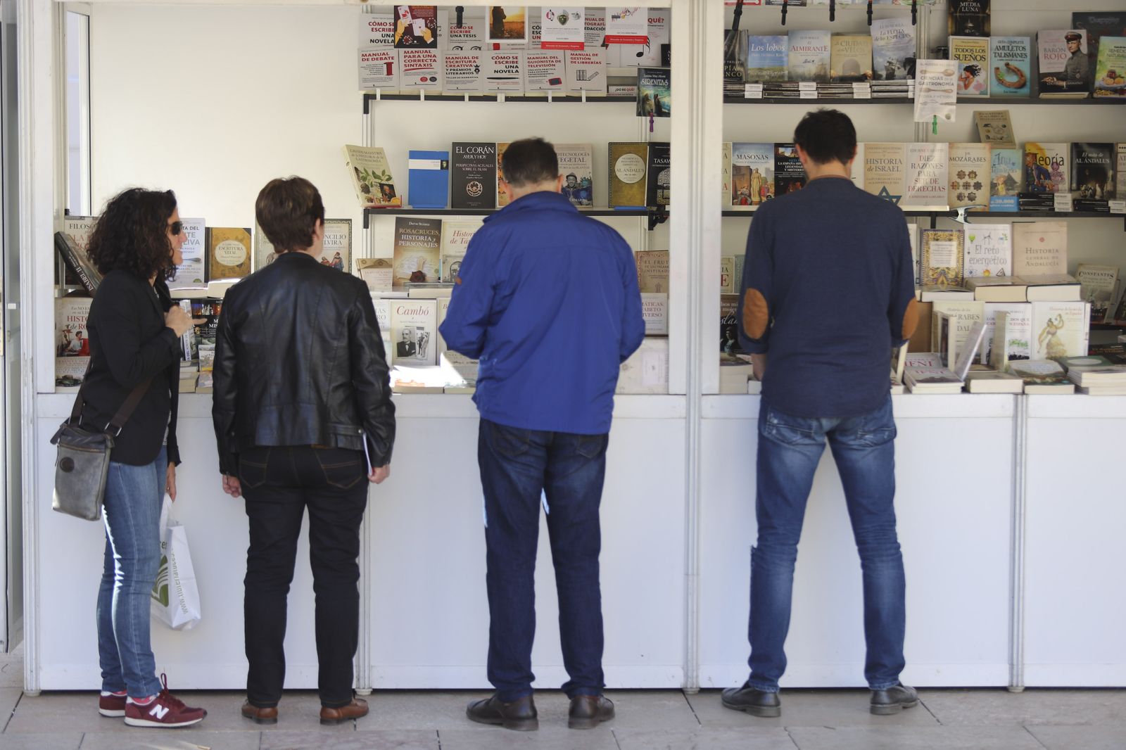 Las fotos de la Feria del Libro de Málaga