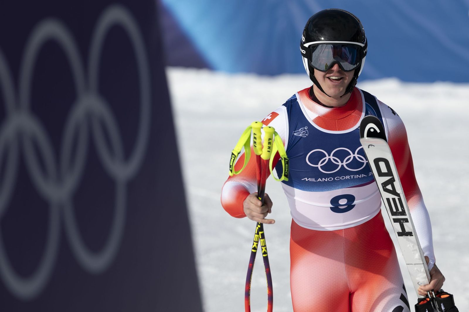 Las espectaculares fotos del descenso masculino en los Juegos Olímpicos de invierno