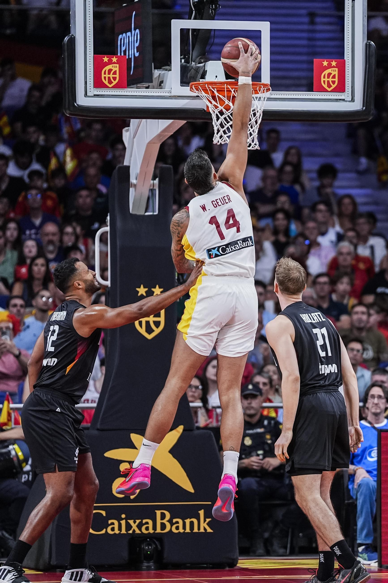 Las mejores fotos del España - Alemania de baloncesto