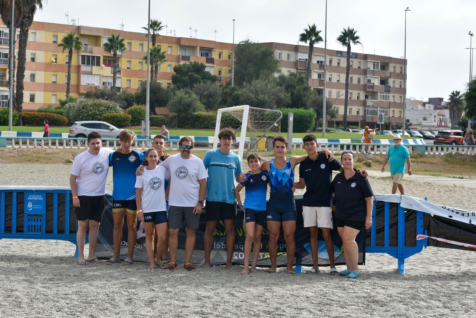 La segunda jornada del Campeonato de España de remo beach-sprint de La Línea, en imágenes
