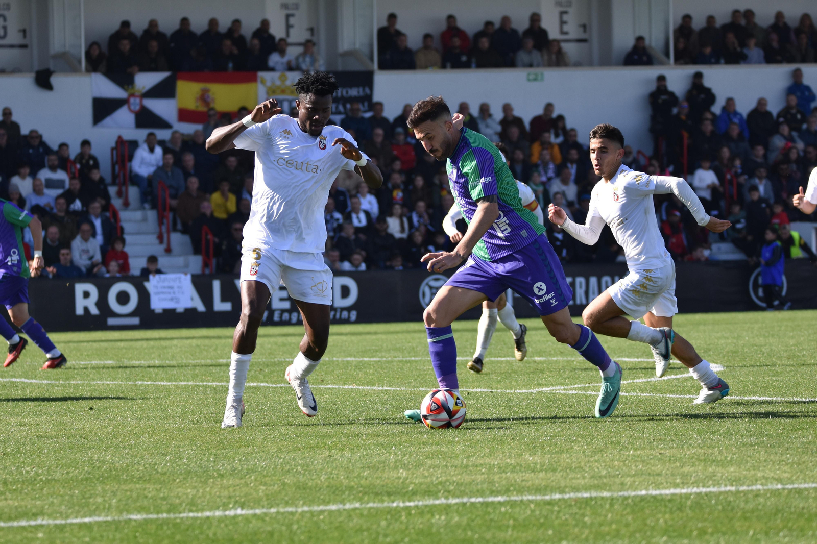El Ceuta - Málaga CF, en fotos