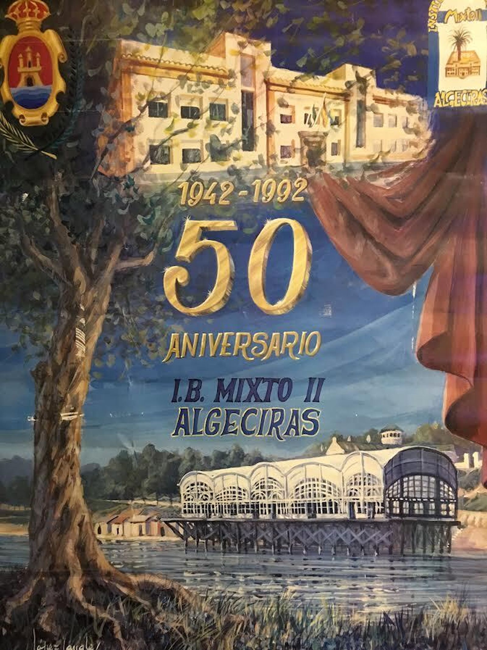 Cartel del aniversario del Mixto II.