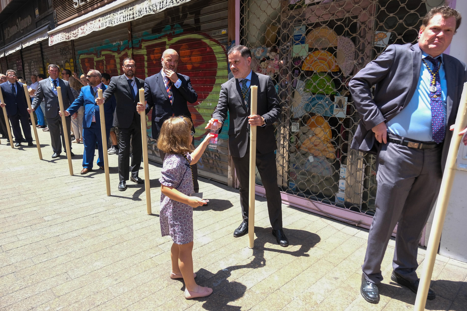 Salida procesional 450 años del Cristo de Burgos