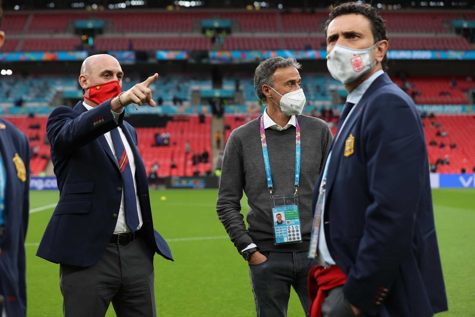 Las imágenes de la semifinal Italia-España de Eurocopa