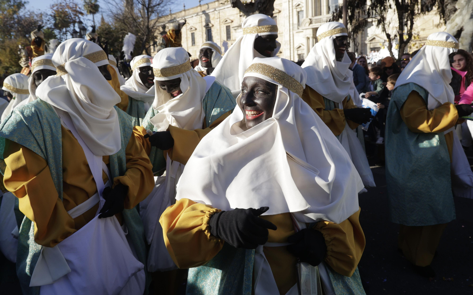 Las imágenes de la Cabalgata de los Reyes Magos en Sevilla
