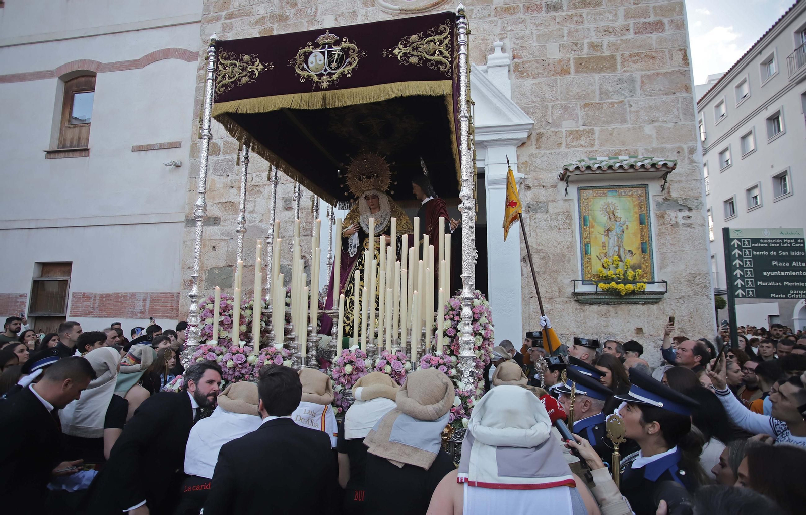 Fotos del Miércoles Santo en Algeciras: Ecce Homo y Buena Muerte