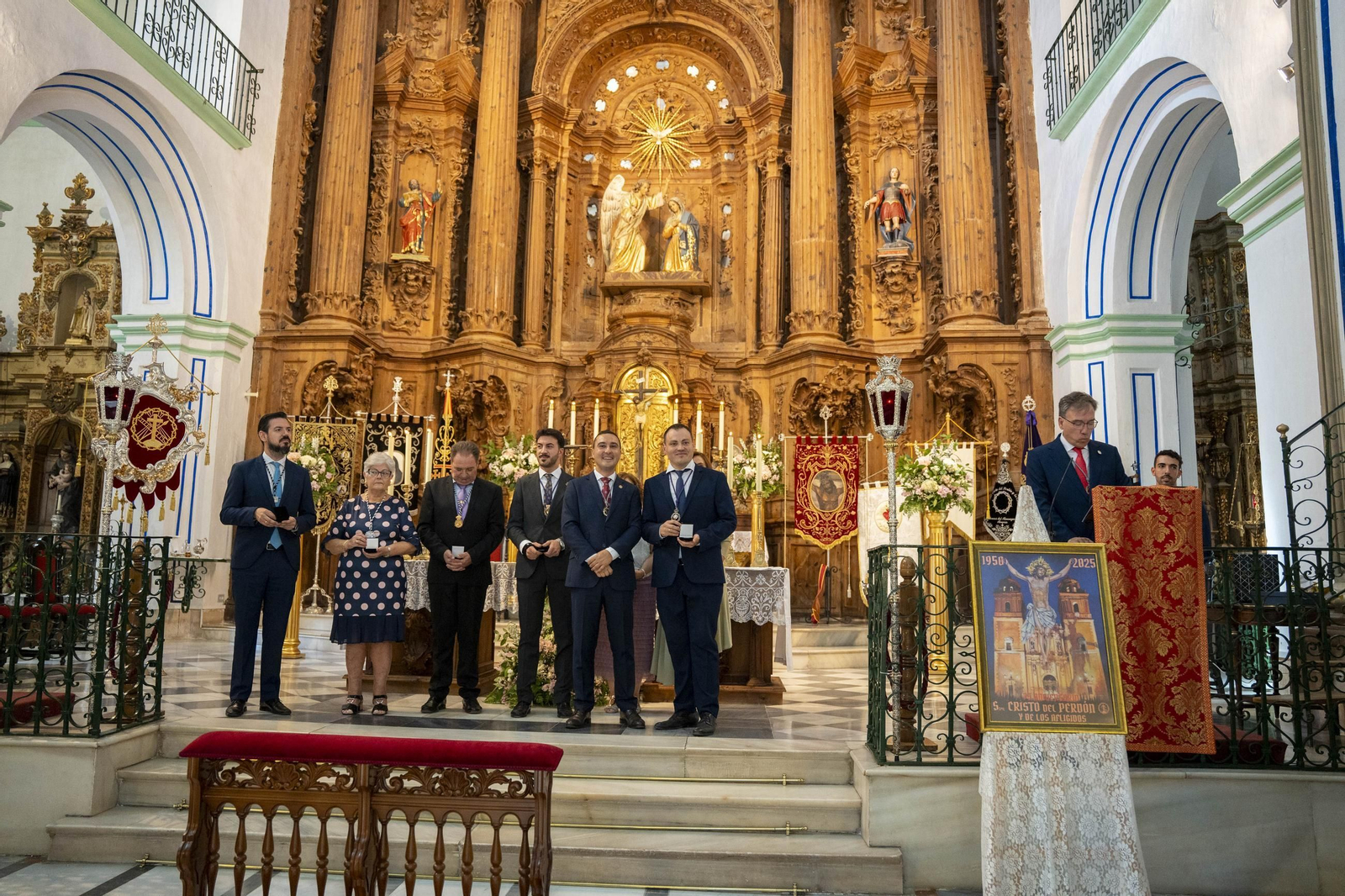 Eucaristía y procesión de Exaltación de la Cruz en la localidad de Vélez-Rubio